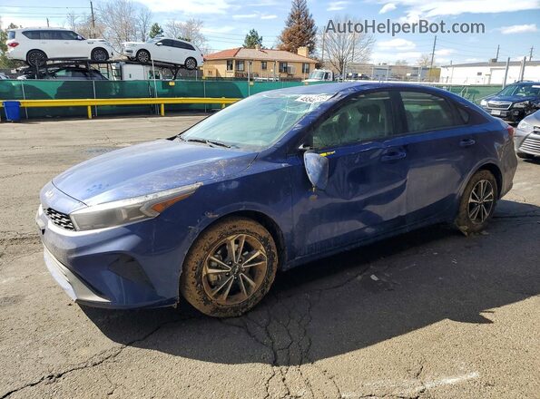 3KPF24AD1RE730548 2024 KIA FORTE Blue Vista tres cuartos delantera izquierda