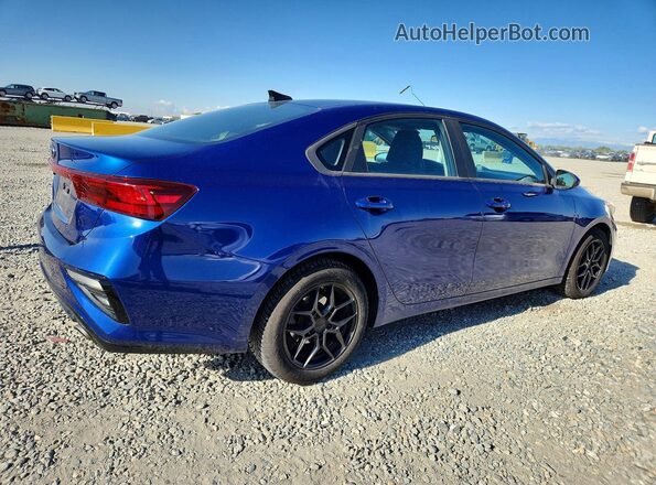 3KPF24AD2KE073748 2019 KIA FORTE Синий Задняя правая четверть