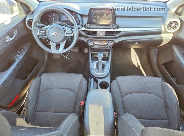 3KPF24AD2KE073748 2019 KIA FORTE Синий Вид панели приборов