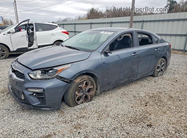 3KPF24AD2KE075967 2019 KIA FORTE Серый Передняя левая четверть