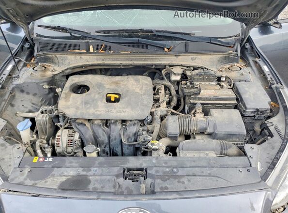 3KPF24AD2KE075967 2019 KIA FORTE Серый Вид задней части салона