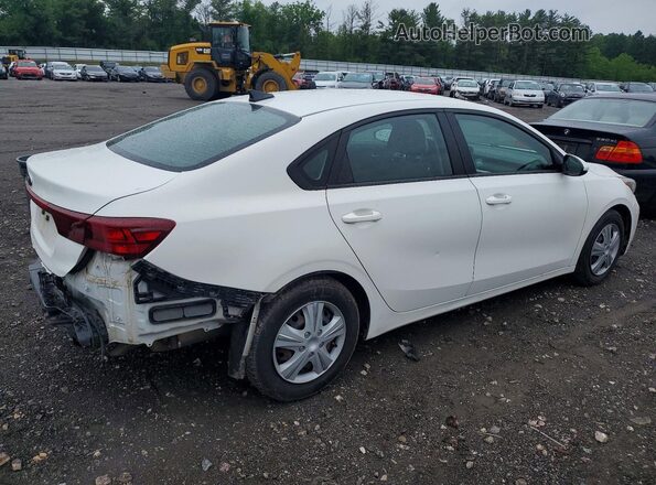 3KPF24AD2KE129414 2019 KIA FORTE Белый Задняя правая четверть