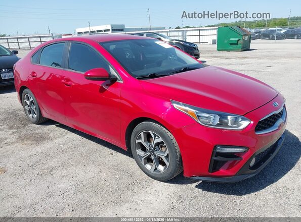 3KPF24AD2LE148868 2020 KIA FORTE Red Przód prawy