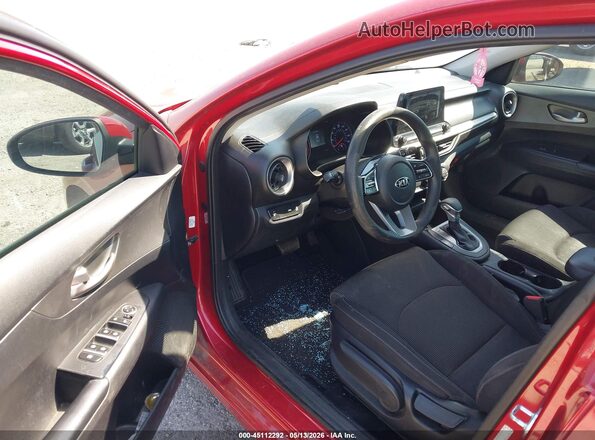 3KPF24AD2LE148868 2020 KIA FORTE Red Widok wnętrza 360 stopni