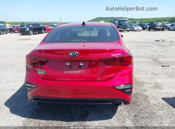 3KPF24AD2LE148868 2020 KIA FORTE Red 