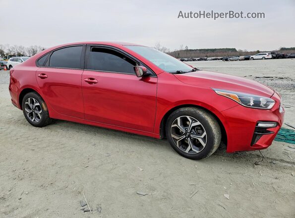3KPF24AD2LE192997 2020 KIA FORTE Red წინა მარჯვენა