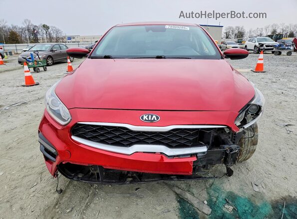 3KPF24AD2LE192997 2020 KIA FORTE Red წინა ხედი