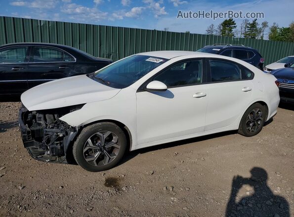 3KPF24AD2LE214626 2020 KIA FORTE White Przód lewy