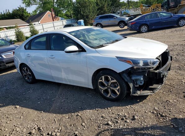 3KPF24AD2LE214626 2020 KIA FORTE White Przód prawy