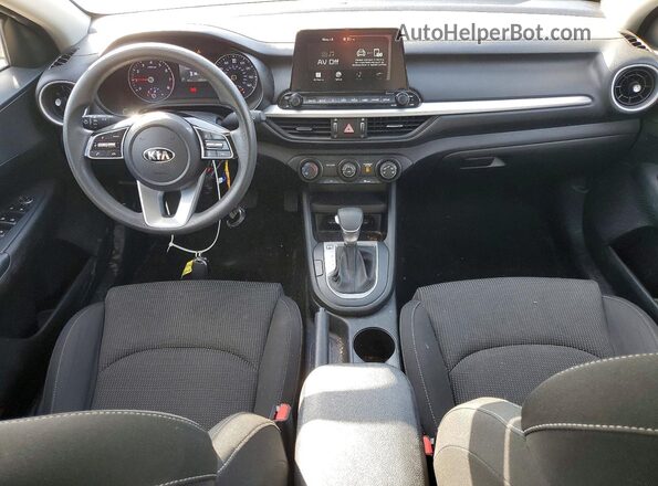 3KPF24AD2LE214626 2020 KIA FORTE White Widok deski rozdzielczej