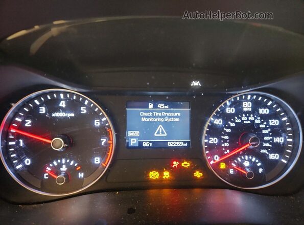 3KPF24AD2ME273371 2021 KIA FORTE Black Widok zestawu wskaźników