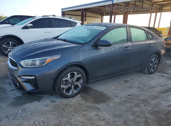 3KPF24AD2ME307440 2021 KIA FORTE Gray წინა მარცხენა ხედი სამი მეოთხედიდან