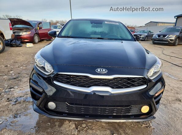 3KPF24AD2ME384762 2021 KIA FORTE Черный Вид спереди