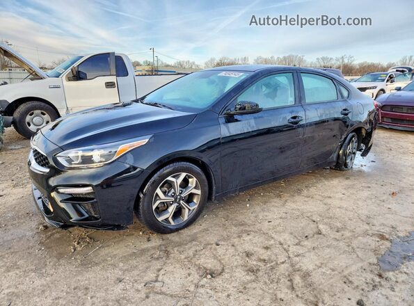 3KPF24AD2ME384762 2021 KIA FORTE Черный Передняя левая четверть