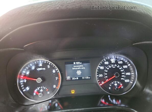 3KPF24AD2ME384762 2021 KIA FORTE Черный Вид щитка приборов