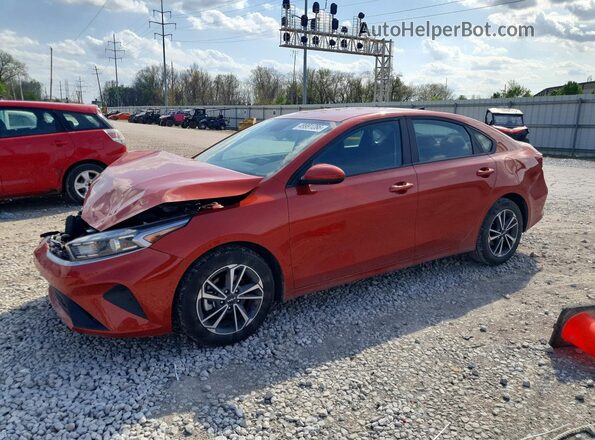 3KPF24AD2NE490498 2022 KIA FORTE Оранжевый Передняя левая четверть