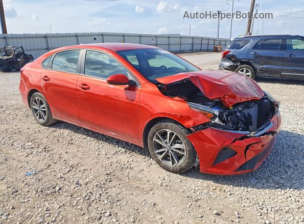 3KPF24AD2NE490498 2022 KIA FORTE Оранжевый Передняя правая четверть