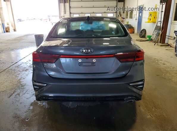 3KPF24AD3KE061253 2019 KIA FORTE Серый Вид сзади