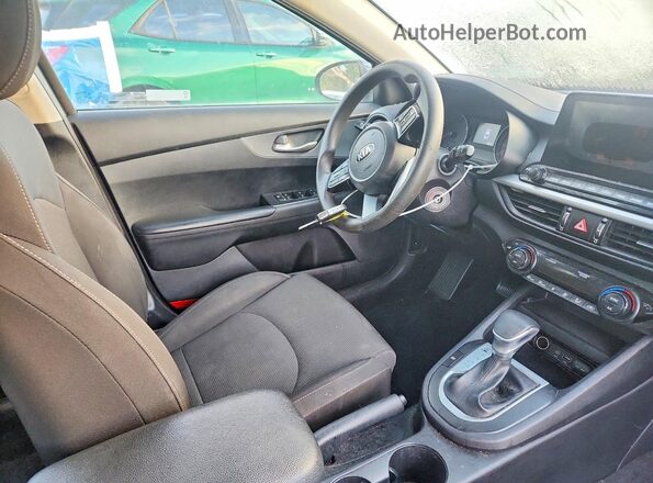 3KPF24AD3KE078196 2019 KIA FORTE Серый Вид салона спереди