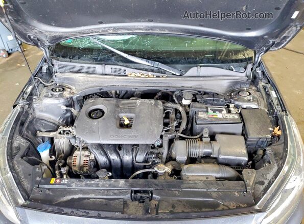 3KPF24AD3LE147129 2020 KIA FORTE Gray Вид задньої частини салону