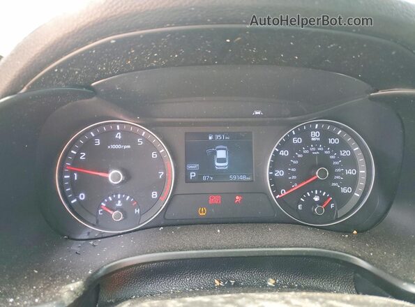 3KPF24AD3LE231337 2020 KIA FORTE Черный Вид щитка приборов