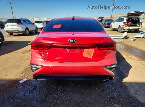 3KPF24AD3LE260790 2020 KIA FORTE Красный Вид сзади