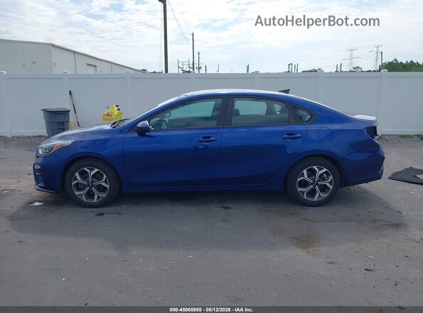 3KPF24AD3ME271287 2021 KIA FORTE Синий 