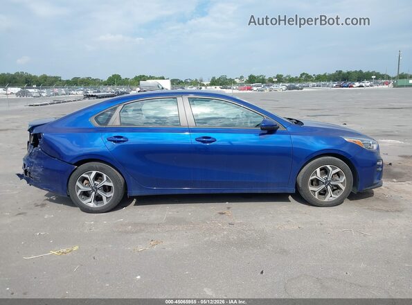 3KPF24AD3ME271287 2021 KIA FORTE Синий Панорамный вид салона 360°