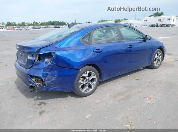 3KPF24AD3ME271287 2021 KIA FORTE Синий Задняя правая четверть