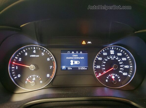 3KPF24AD3ME276862 2021 KIA FORTE Синий Вид щитка приборов