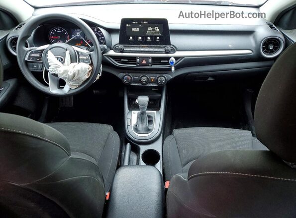 3KPF24AD3ME303462 2021 KIA FORTE Red წინა პანელის ხედი