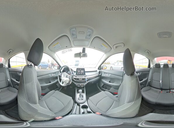 3KPF24AD3ME303462 2021 KIA FORTE Red VIN კოდის სტიკერის ხედი