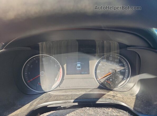 3KPF24AD3ME371146 2021 KIA FORTE Синий Вид щитка приборов