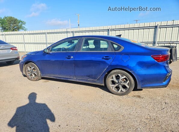 3KPF24AD3ME371146 2021 KIA FORTE Синий Задняя левая четверть