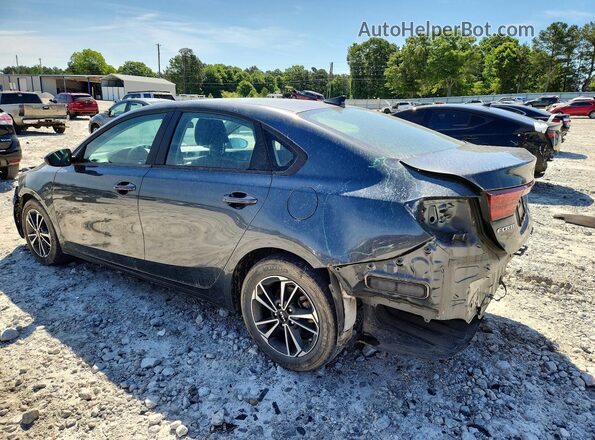 3KPF24AD3NE458000 2022 KIA FORTE Gray Trasero izquierdo