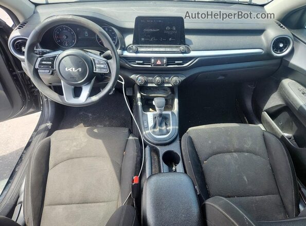 3KPF24AD3PE551716 2023 KIA FORTE Black Widok deski rozdzielczej