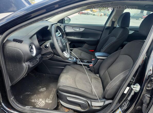3KPF24AD3PE551716 2023 KIA FORTE Black Widok wnętrza z przodu