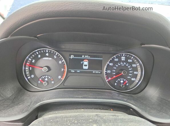 3KPF24AD3PE651766 2023 KIA FORTE Синий Вид щитка приборов