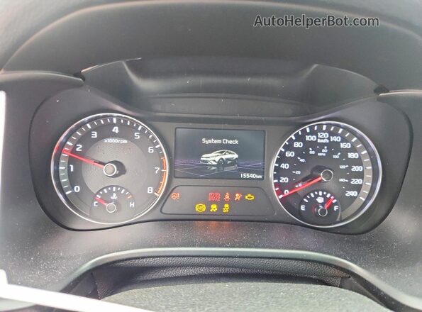 3KPF24AD3PE679082 2023 KIA FORTE Black Instrument cluster view