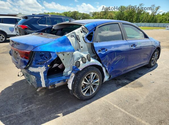 3KPF24AD3RE761817 2024 KIA FORTE Синий Задняя правая четверть