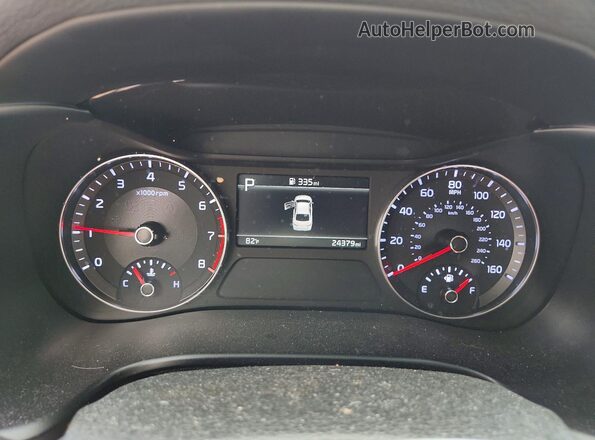 3KPF24AD3RE761817 2024 KIA FORTE Синий Вид щитка приборов