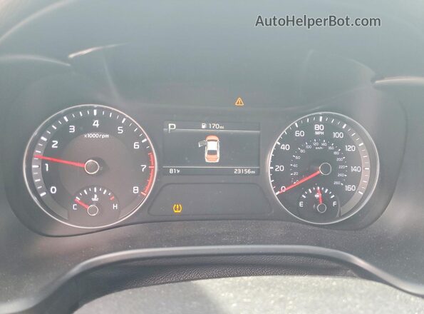 3KPF24AD3RE797328 2024 KIA FORTE Белый Вид щитка приборов