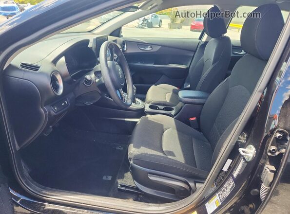 3KPF24AD4KE047653 2019 KIA FORTE Black Widok wnętrza z przodu