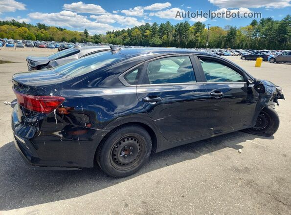 3KPF24AD4KE047653 2019 KIA FORTE Black Tył prawy