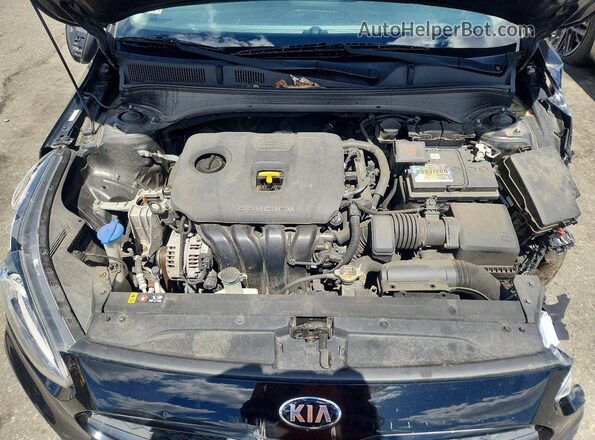 3KPF24AD4KE047653 2019 KIA FORTE Black Widok wnętrza z tyłu