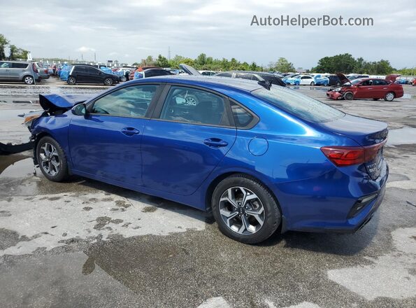 3KPF24AD4LE164991 2020 KIA FORTE Blue Trasero izquierdo