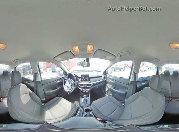 3KPF24AD4LE164991 2020 KIA FORTE Blue Vista interior de 360 grados