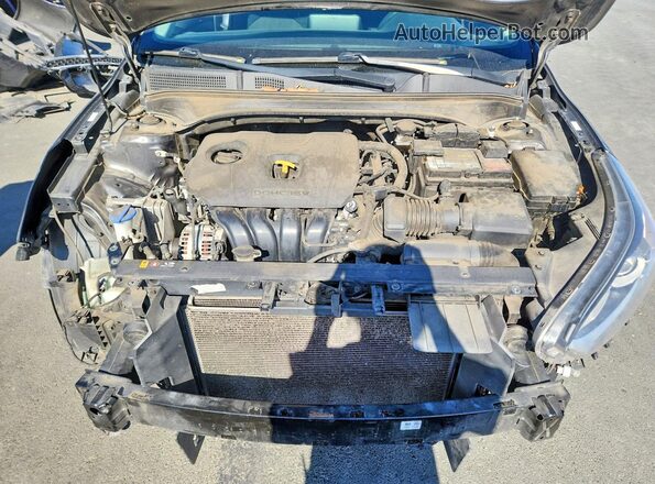 3KPF24AD4LE185162 2020 KIA FORTE Серый Вид задней части салона