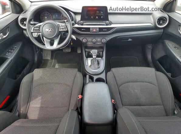 3KPF24AD4LE193178 2020 KIA FORTE Красный Вид панели приборов