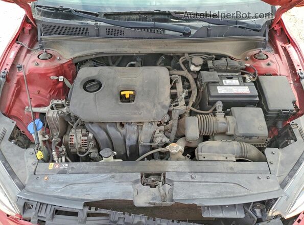 3KPF24AD4LE193178 2020 KIA FORTE Красный Вид задней части салона